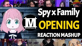 Spy x Family Opening | Reaction Mashup