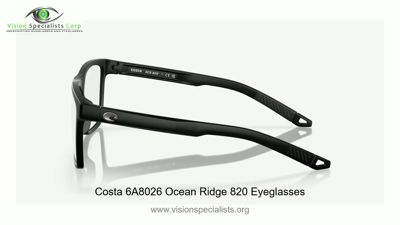 Costa 6A8026 Ocean Ridge 820 Eyeglasses 8056597904551 - YouTube