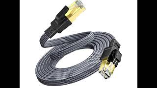 5M 10M 15M 20M 30M Ethernet Cable Cat 8 40Gbps 2000MHz Hi