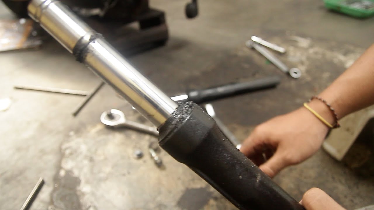 Tutorial Service Shock Depan Yamaha Xeon