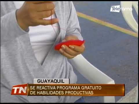 Se reactivan programa gratuito de habilidades productivas