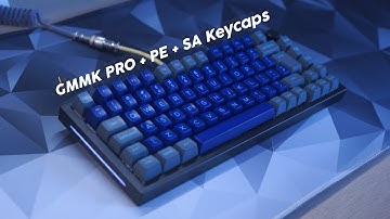 GMMK Pro + PE Foam + SA Keycaps + Glorious Pandas Soundtest