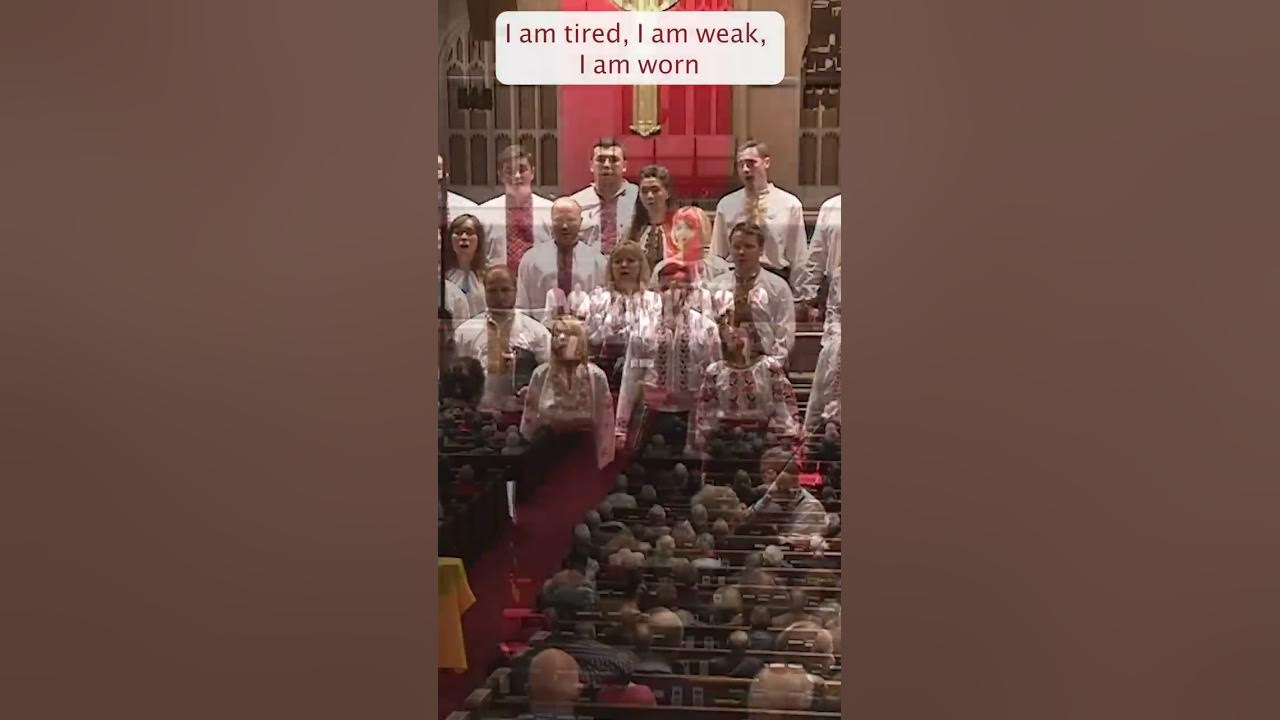 Ukrainian Choir - Precious Lord Take My Hand