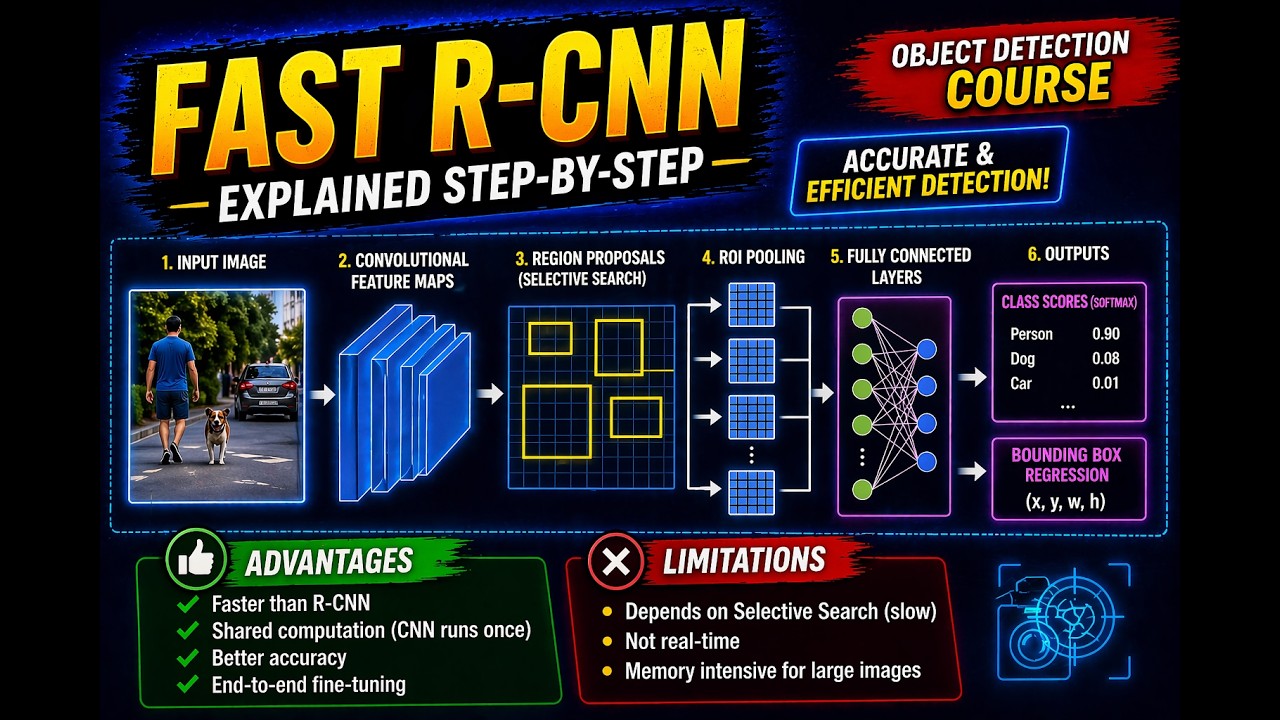Fast R-CNN Explained Step by Step | Object Detection - YouTube