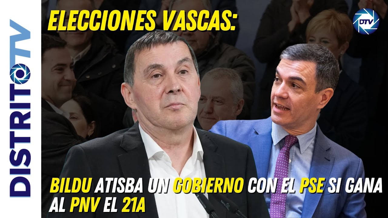 🔴Elecciones vascas: Bildu atisba un gobierno con el PSE si gana al PNV ...