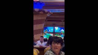 MARIO & LUIGI - BOWSER ATTACK ON TOADSTOOL CAFE! SUPER NINTENDO WORLD UNIVERSAL STUDIOS HOLLYWOOD LA