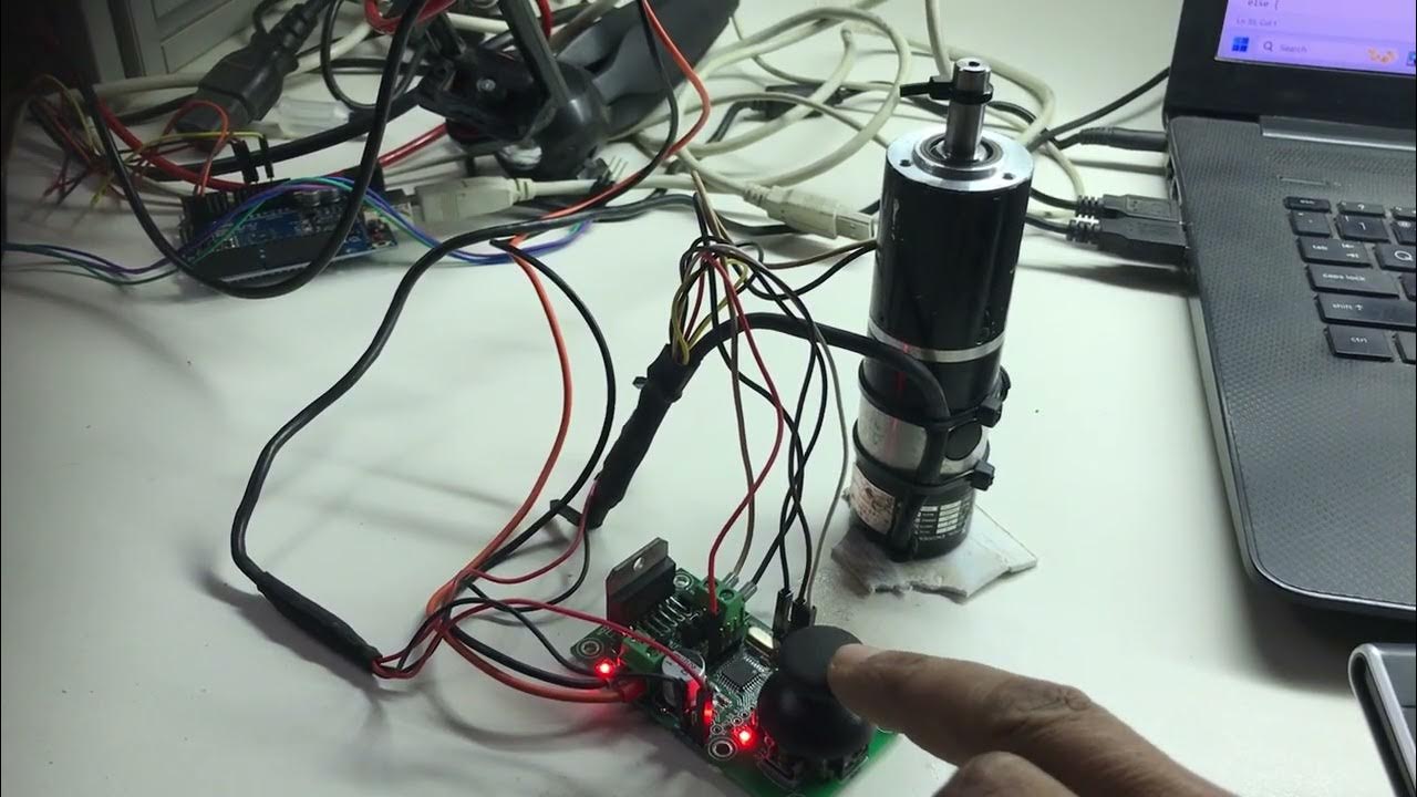 Position Control Brushed DC Servo , PID Arduino Compatible - YouTube