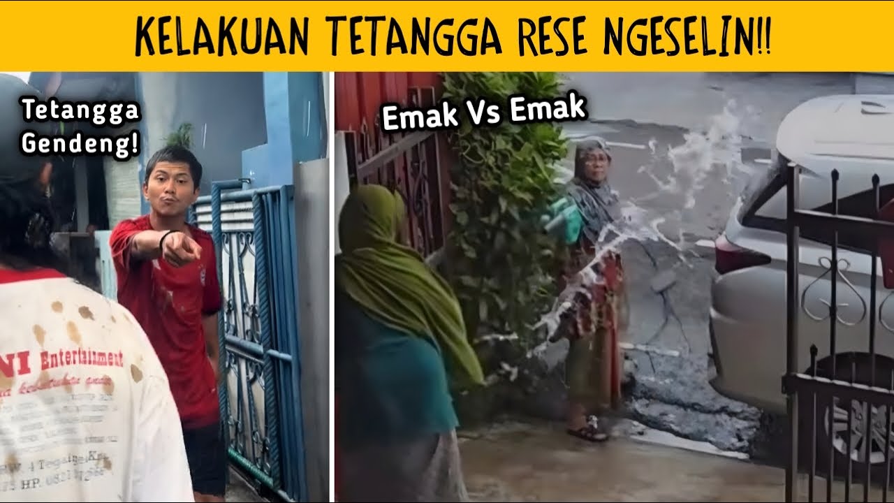 Emak-Emak Vs Emak-Emak..!! Deretan Aksi Tetangga Rese Bikin Esmosi  - Pt. 9
