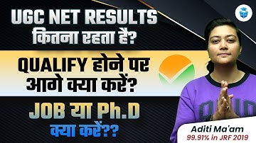 What to do After Qualifying UGC NET JRF | How to Become Assistant Professor or Ph.D | Aditi Mam