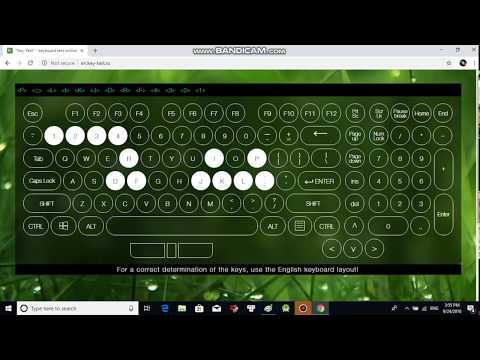 Hướng dẫn cách kiểm tra các phím bấm trên bàn phím laptop hoặc máy để bàn bằng trang web online | Foci
