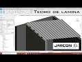 Techumbre de lamina - Revit 2020