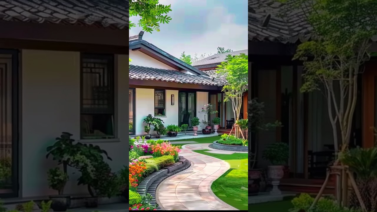 Small yard or large garden.. 