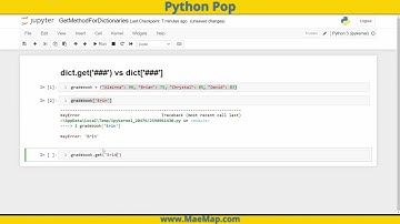 Python Pop:  Get Method for Dictionaries