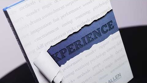 Experience: The Magic of Jon Allen