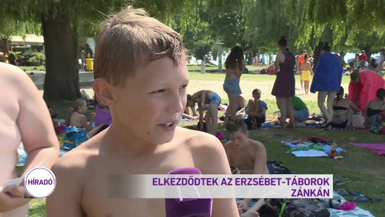Elkezdődtek az Erzsébet táborok Zánkán