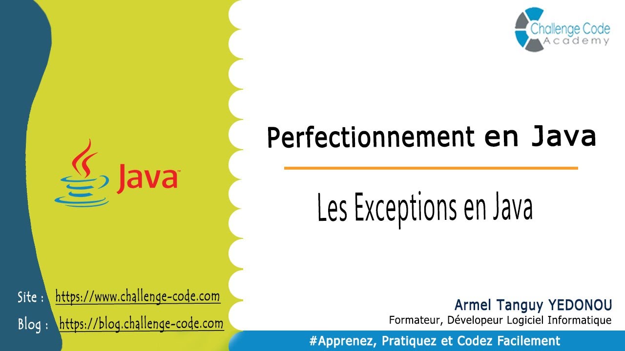 Exceptions en Java : comprendre try/catch sans stress | Eclipse #7 ...