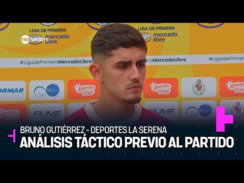 Bruno Gutiérrez analiza el desafío de Deportes La Serena ante Huachipato en la fecha 11