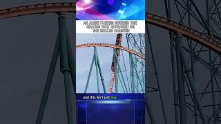 #news AN ALERT FATHER NOTICED THE CRACKS THAT APPEARED ON THE ROLLER COASTER