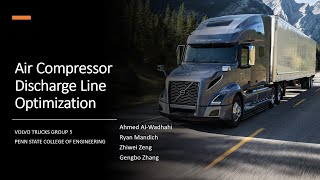 Air Compressor Discharge Line Optimization