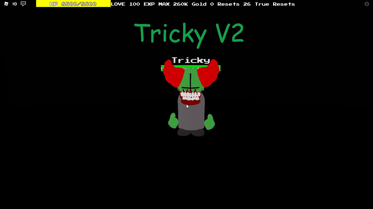 Undertale Mania of The Underground Tricky V2