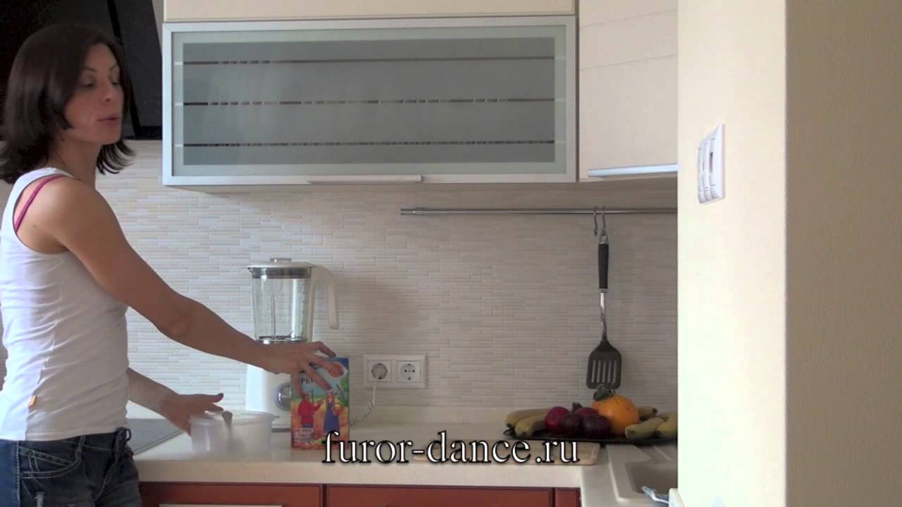 Банановый смузи с овсянкой