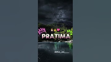 pratima name art WhatsApp status #nameart #viral #name #pratima #nocopyrightmusic #shorts #short #yt