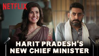 Abhishek Bachchan Is Impressed By Nimrat Kaur | Dasvi | Netflix India