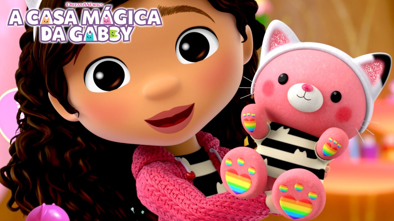Gabby Precisa de Ajuda para Decorar Seu Urso-Gato! | A CASA MÁGICA DA GABBY | Netflix