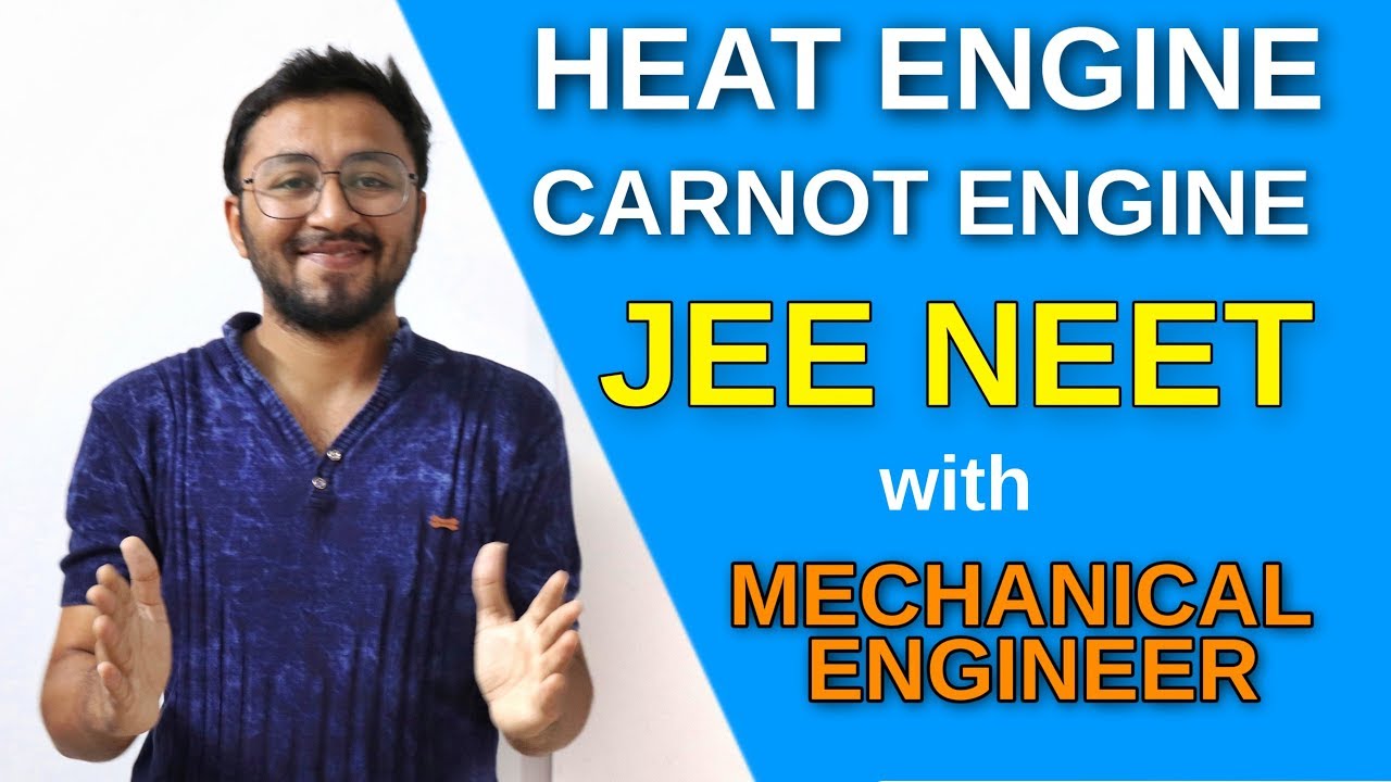Heat Engine CARNOT engine application of Thermodynamics for JEET NEET in Gujarati English medium