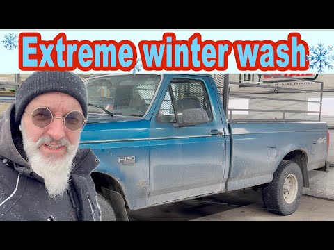 EXTREME WINTER WASH WITH NO HOSE