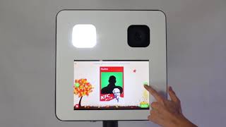 Latest Products  D-mini Series Pad Selfie Photo Booth With Flight Case screenshot 5
