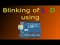 Blinking LED using Arduino UNO in TinkerCAD