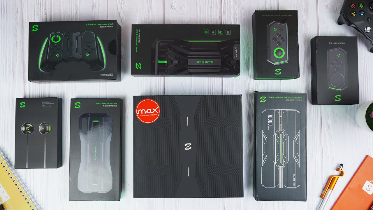 Unboxing BlackShark 2 PRO Full GAMING ACCESORIES!!