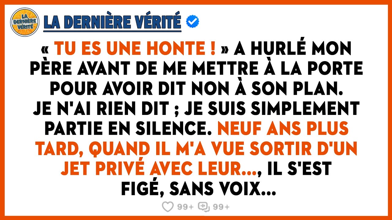 Mon Père M'a Mise À La Porte À 17 Ans Pour Avoir Dit Non, Neuf Ans Plus Tard, Je Suis Sortie D'un...