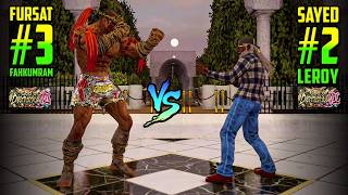 Sayed (#2 Leroy) Vs Fursat (#3 Fahkumram) - TEKKEN 8 S3 - Online Rank