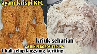 WOW 5 JAM JUALAN UDAH HABIS, IDE JUALAN MENJANJIKAN CHIKEN AYAM KRISPI KFC