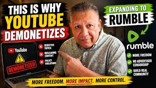 This Is Why YouTube Demonetizes - Expanding To Rumble
