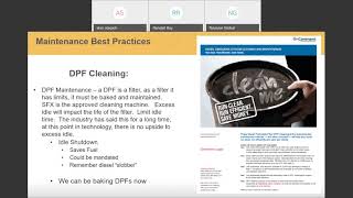 IC Bus Webinar - Maintenance Practices - Oil drain, DPF, EVAC & Fill