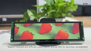 New 8.8 Inch 1920x480 Android 11 / Linux Bar Screen Display - DWIN LCD Module