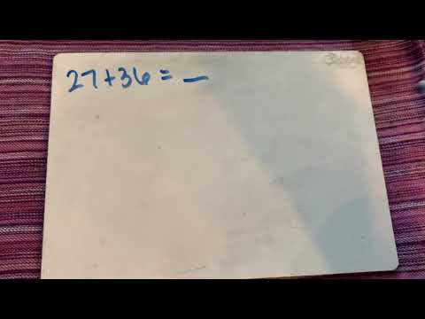 Adding two digit numbers with expanded method and standard algorithm