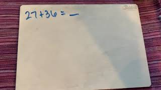 Adding two digit numbers with expanded method and standard algorithm