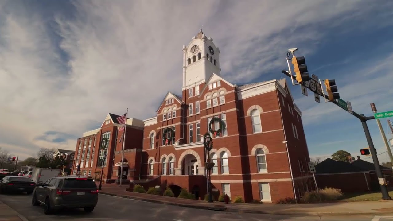 Downtown McDonough Georgia Driving Tour [4k]