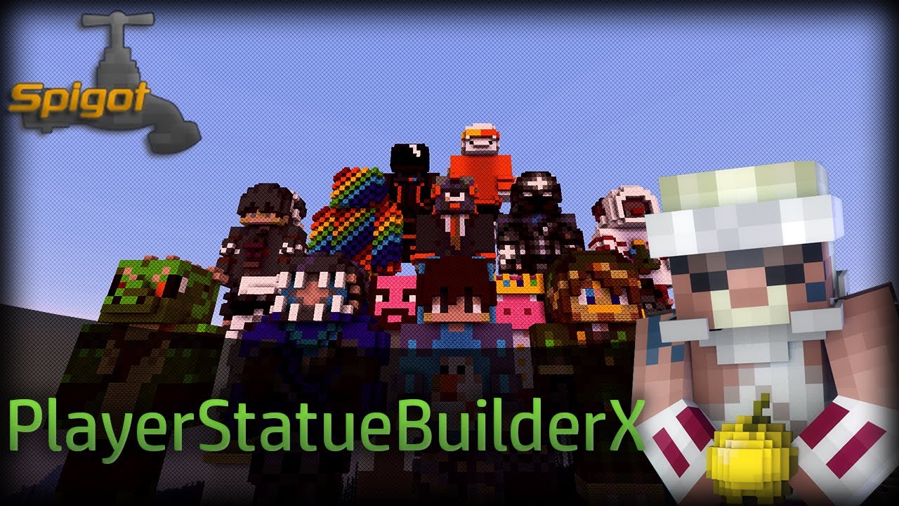 PlayerStatueBuilderX - Spigot Minecraft Servidor