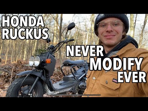Why NOT to MODIFY a HONDA RUCKUS EVER!!!