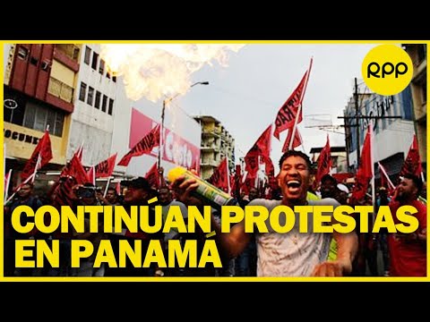 PANAMÁ: miles de personas siguen protestando pese a anuncio de baja del precio del combustible