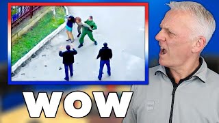 Real Life Superheroes Caught Saving People... REACTION | OFFICE BLOKES REACT!!