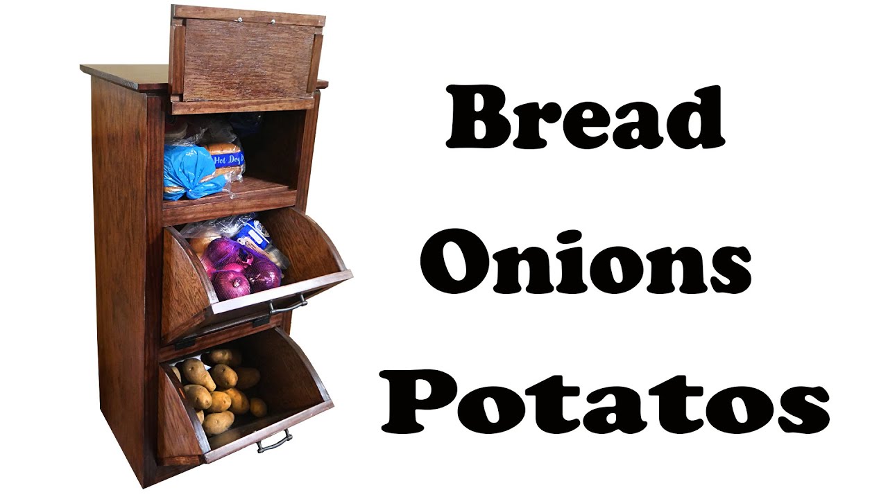 Potato and Onion Storage Bin
