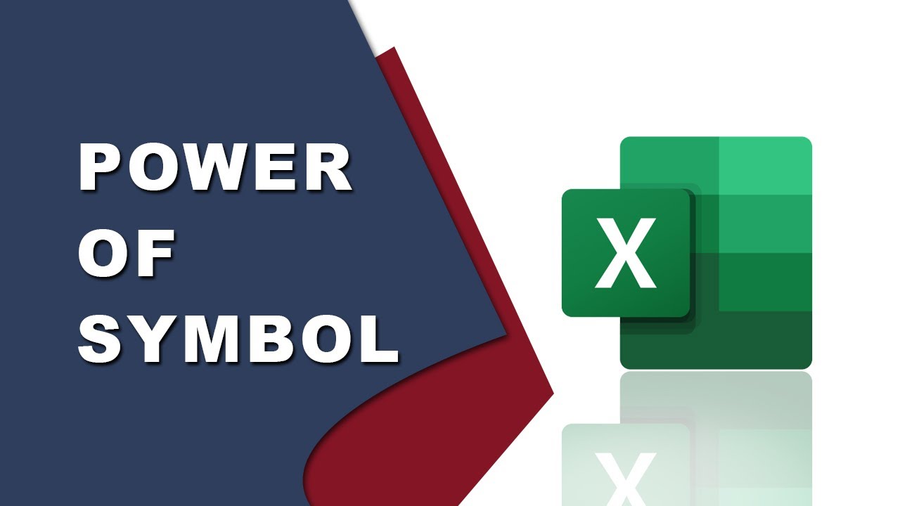 Excel To The Power Of Symbol: Excel Show Exponents – WCCX