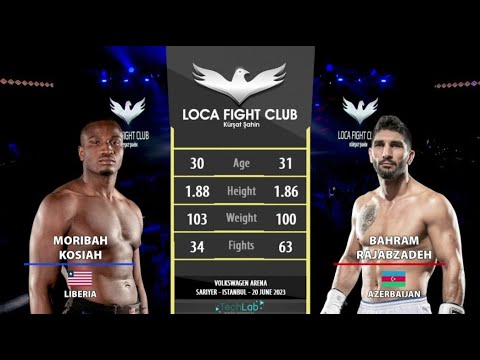 MORIBAH KOSIAH vs BAHRAM RAJABZADEH