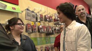 Boo Boo Stewart Surprises Fans at Breaking Dawn Pt1 Target DVD Midnight Release Party